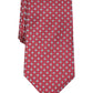 Club Room Men's Classic Floral Neat Silk Tie Red Size Regular