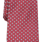 Club Room Men's Classic Floral Neat Silk Tie Red Size Regular