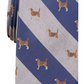 Club Room Men's Classic Beagle Stripe Tie Navy Size Regular