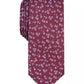 Bar III Men's Penrose Skinny Floral Tie Red Size Regular