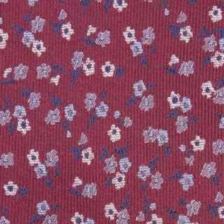 Bar III Men's Penrose Skinny Floral Tie Wine Size Regular