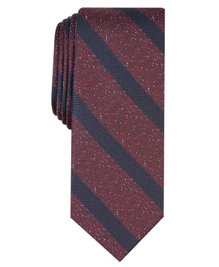 Bar III Men's Hayden Stripe Tie Red Size Regular