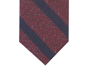 Bar III Men's Hayden Stripe Tie Red Size Regular