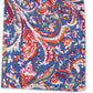 Bar III Men's Mesa Paisley Pocket Square Navy Size Regular
