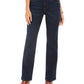 Style & Co Women's Petite Power Sculpt Bootcut Jeans Black Size 14 P