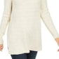 Style & Co Women's Lurex Cowl-Neck Sweater Beige Size XX-Large