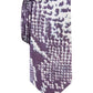 INC International Concepts Men's Skinny Viper Tie Purple Size Regular