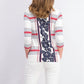 Charter Club Women's Mixed-Print V-Neck Tunic White Size Extra Large