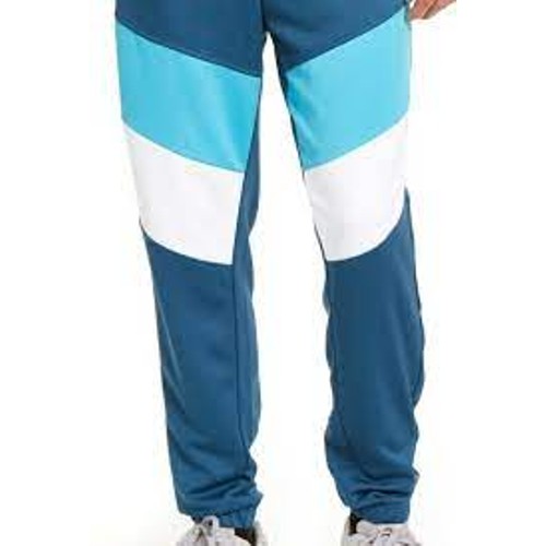 Ideology Men's Colorblocked Track Pants Turq/Aqua Size XXX Large