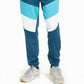 Ideology Men's Colorblocked Track Pants Turq/Aqua Size Extra Large