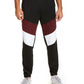 Ideology Men's Colorblocked Track Pants Wine Size Medium