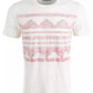 American Men's Printed T-Shirt White Size Medium