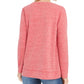 Style & Co Women's Joyful Graphic Sweatshirt Red Size Large