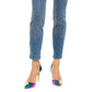 INC International Concepts Women's Bling-Front Skinny Jeans Blue Size 8