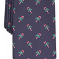Club Room Men's Classic Candy Canes Neat Tie Navy Size Regular