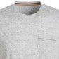 Sun + Stone Men's Blair Contrast Neck Stitch T-Shirt White Size XX-Large