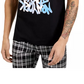 INC International Concepts Men's City Graffiti Graphic T-Shirt Black Size Small