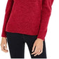 INC International Concepts Women's Puff-Sleeve Sweater Real Red Size X-Small