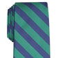 Club Room Men's Rover Classic Stripe Tie Green Size Regular
