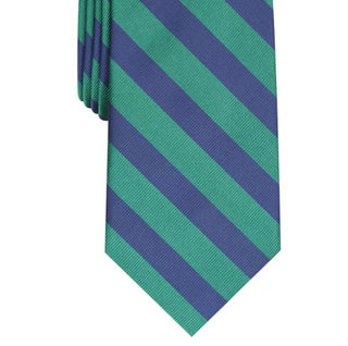 Club Room Men's Rover Classic Stripe Tie Green Size Regular