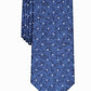 Bar III Men's Iris Skinny Floral Dot Tie Navy Size Regular