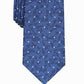 Bar III Men's Iris Skinny Floral Dot Tie Navy Size Regular