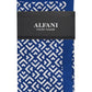 Alfani Men's Geo Silk Pocket Square Navy Size Regular