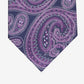 Tasso Elba Men's Paisley Silk Tie Purple Size Regular