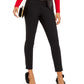 INC International Concepts Women's Bow-Detailed Tapered Ankle Pants Black Size 16