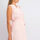 Style & Co Women's Textured Cotton Dress White Size Medium
