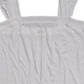 Style & Co Women's Embroidered Flutter Strap Tank Top White Size X-Small