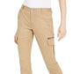 INC International Concepts Women's Petite Skinny Utility Pants Brown Size 6P