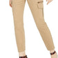 INC International Concepts Women's Petite Skinny Utility Pants Brown Size 6P