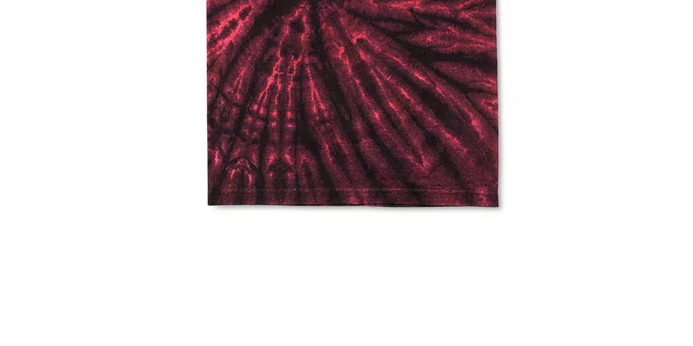 Merch Traffic Men's Tie Dye Sopranos Graphic T-Shirt Red Size Large