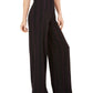 Bar III Women's Striped Wide Leg Pants Black Size 14