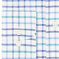 Eagle Men's Classic/Regular-Fit Non-Iron Flex Collar Check Dress Shirt Blue Size 16.5X32-33