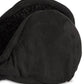 UR Men's Faux-Suede Ear Warmers Black Size Regular