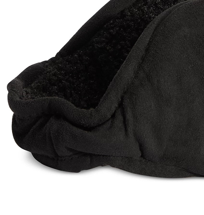UR Men's Faux-Suede Ear Warmers Black Size Regular