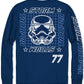 Star Wars Toddler Boys Stormtrooper 77 Grid T-Shirt Navy Size 4