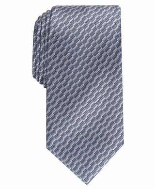 Perry Ellis Men's Portage Neat Tie Charcoal Size Regular