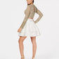 City Studios Juniors' Lace Contrast 2-Pc. Dress Brown Size 13