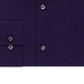 Calvin Klein Steel Men's Slim Fit Non Iron Performance Herringbone Point Collar Dress Shirt Purple Size 16X34-35