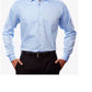 Calvin Klein Men's Steel Classic Regular Non Iron Stretch Performance Dress Shirt Navy Size 15.5X32X33