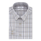 Calvin Klein Men's Plaid Collared Work Dress Shirt Beige Size 15X32X33