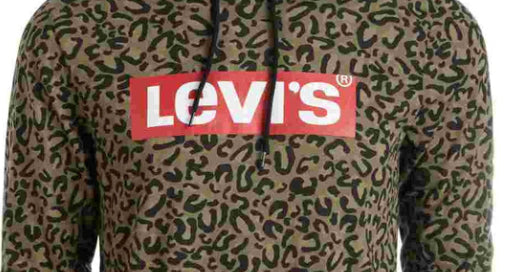 Levi's Men's Long Sleeve Tonner Hoodie Green Size Large