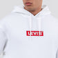 Levi's Men's Logo Hoodie White Size XX-Large