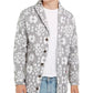 Levi's Men's Patterned Shawl Collar Sweater White Size X-Large