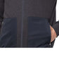 Calvin Klein Men's Regular-Fit Mix-Media Full-Zip Sweatshirt Gray Size XX-Large