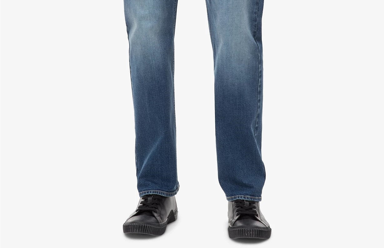 Calvin Klein Men's Relaxed Fit Jeans Navy Size 40X32