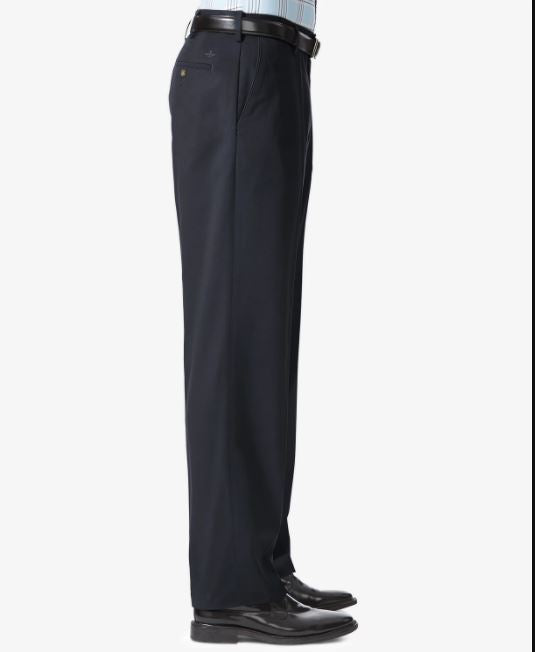 Dockers Men's Comfort Relaxed Fit Stretch Pants Navy Size 40X32